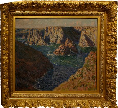 The Rocks at Belle-Isle by Claude Monet